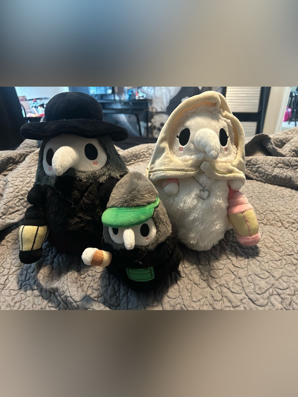 Squishables Plague Doctor Family